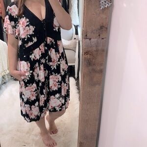 Torrid floral dress with pockets size 2X